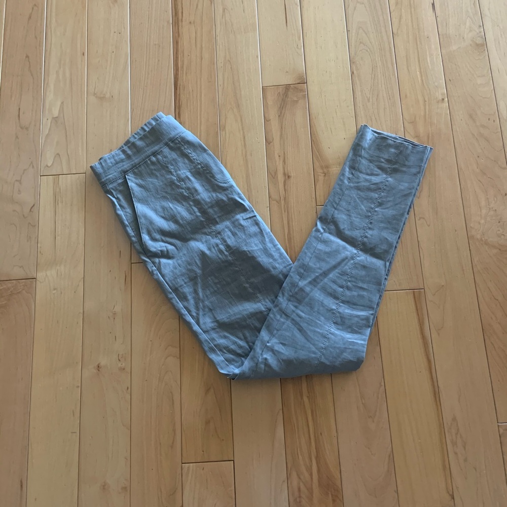crea linen-blend slacks